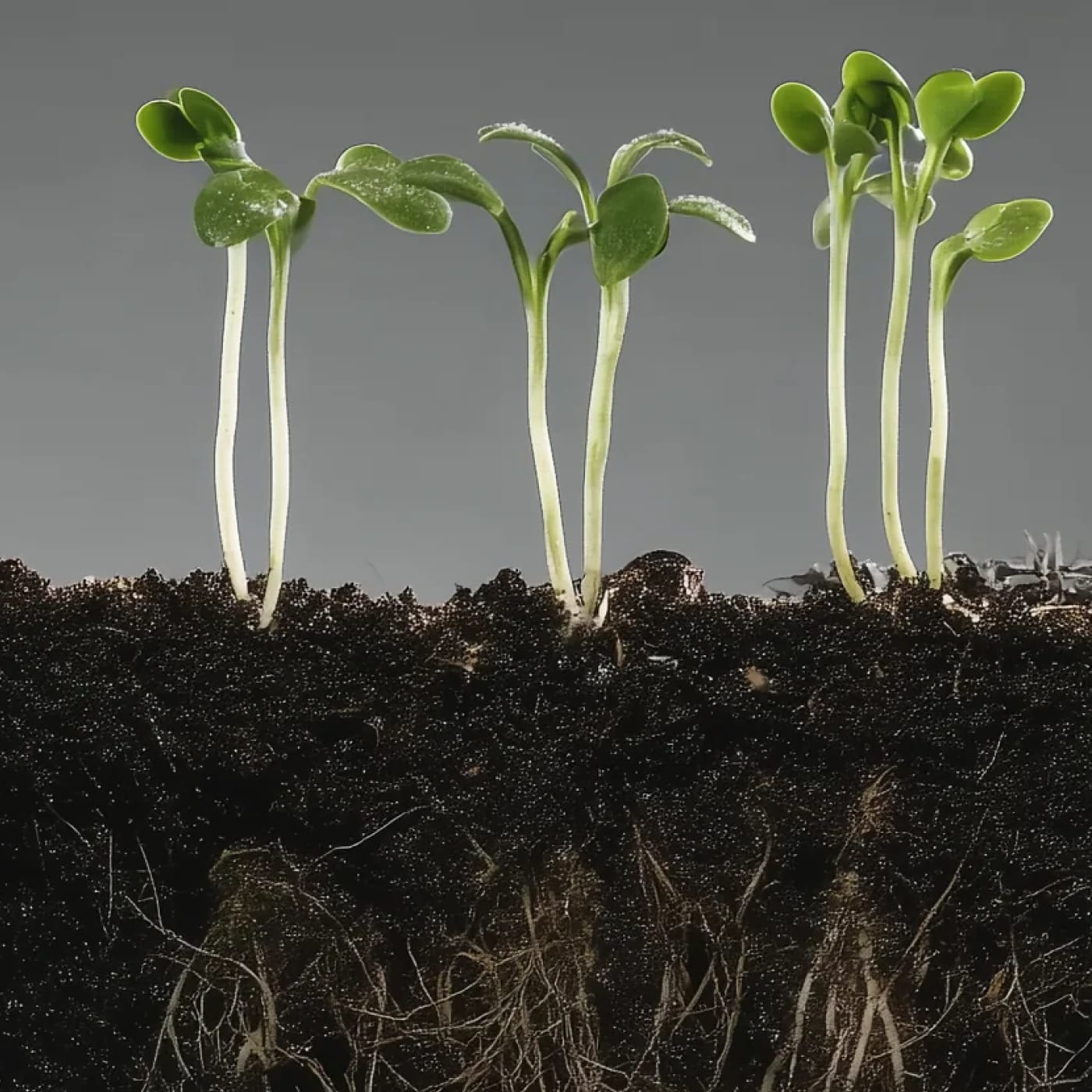 ブロッコリースプラウトの写真。Nomio（ノミオ）に使用される植物由来素材で、スポーツ栄養やアスリートのパフォーマンスサポートに活用されています。